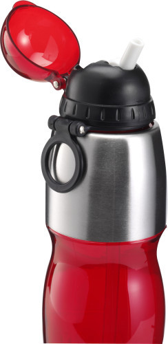 Trinkflasche 'Sports' aus Kunststoff Schwarz