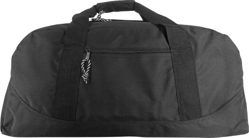 Sports bag | Polyester | 60x30x27.5 cm | Front zipped pocket | cobalt blue