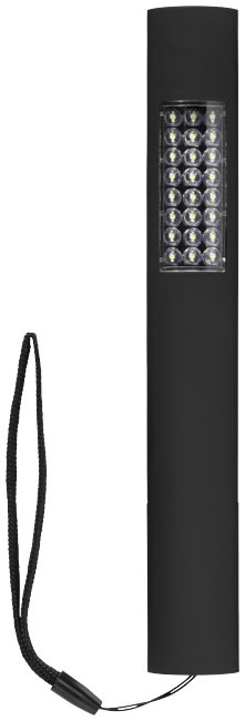 Zaklamp | ABS Plastic | LED-Licht | Met magnetische achterkant | zwart