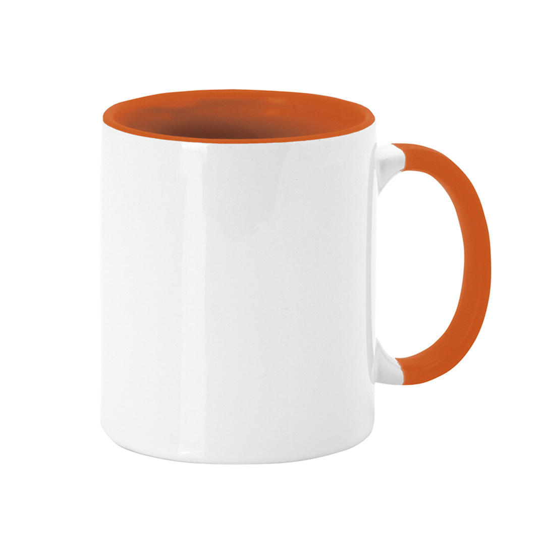 Becher | Keramik | 350 ml | Verschiedene Farben | Orange