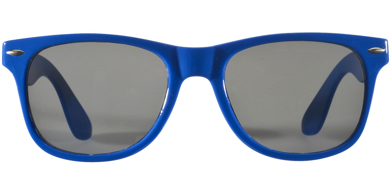 Retro-designed sunglasses | Plastic | Category 3 | Dark lenses | Bestseller | royal blue