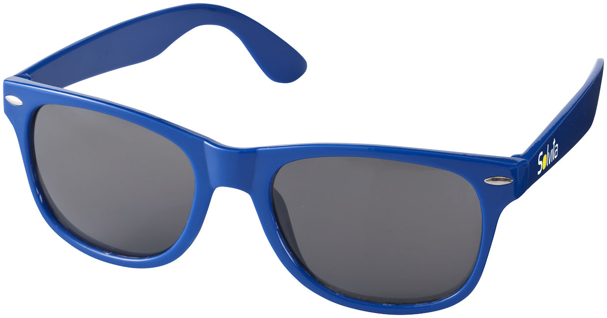 Retro-designed sunglasses | Plastic | Category 3 | Dark lenses | Bestseller | royal blue