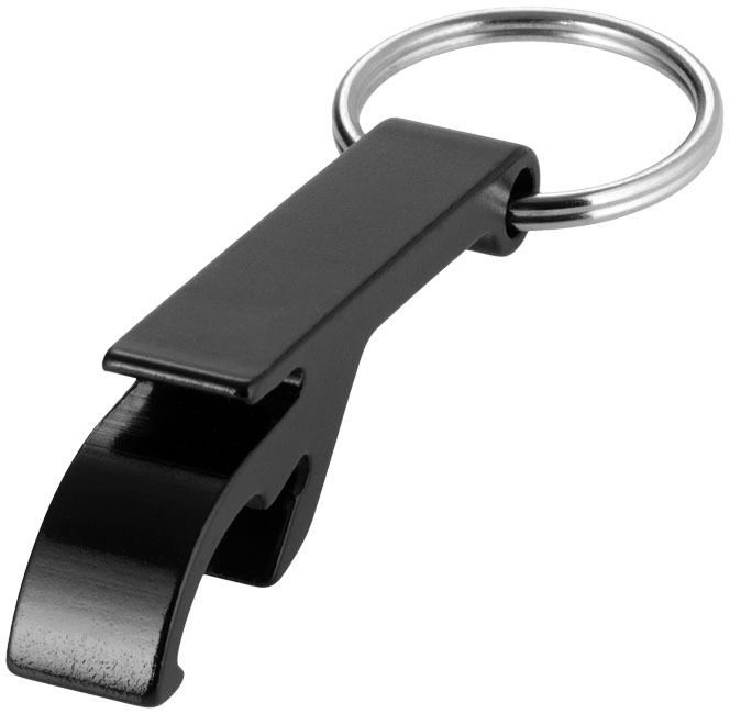 Flaschenöffner | Aluminium | Viele Druckoptionen | schwarz