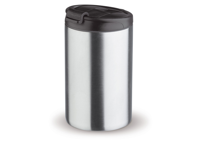 Thermo cup | Stainless steel and PP | 200 ml | Fast delivery | Silver