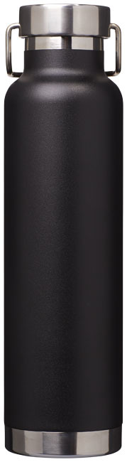Thor 650 ml kupfer-vakuum Isolierflasche - schwarz