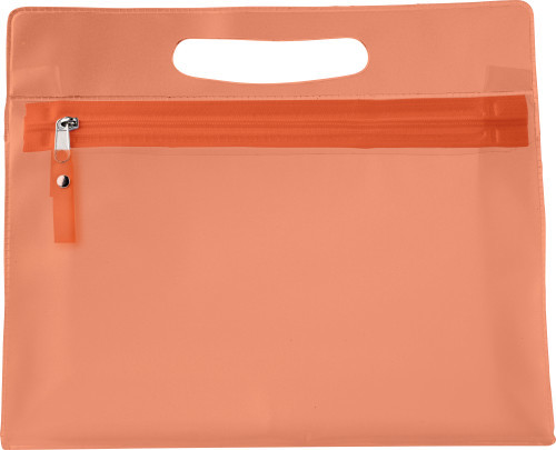 PVC toilettas lichtblauw