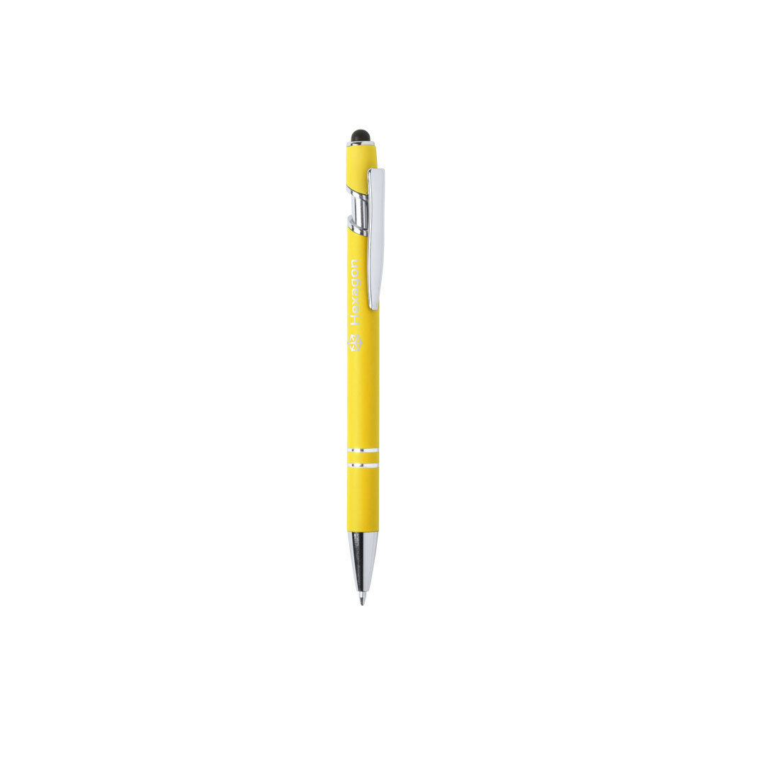 Stylus pen | Aluminium | Veel kleuren | Geel