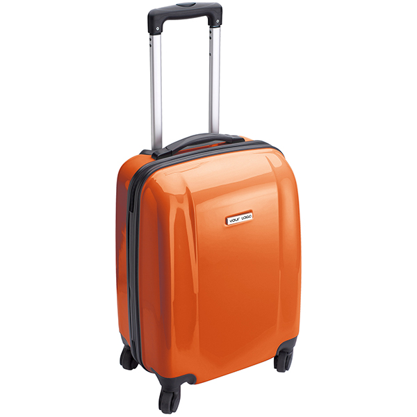 PC en ABS trolley oranje
