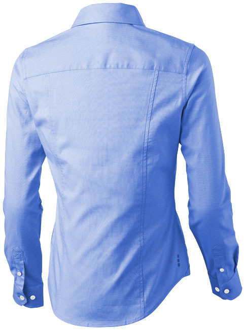 Women's shirt | Cotton | One size | With button-down collar | M | light blue