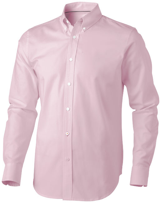 Long-sleeve shirt | 100% cotton | Button-down collar | 3XL | Magenta