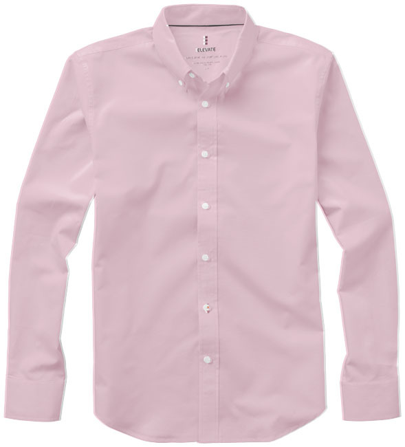 Long-sleeve shirt | 100% cotton | Button-down collar | 3XL | Magenta