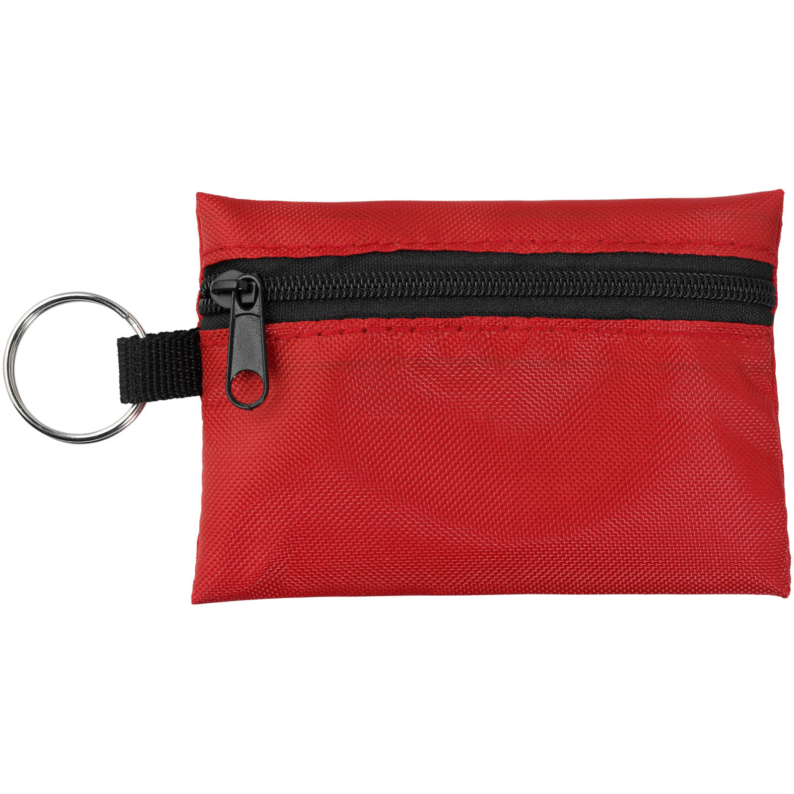 EHBO-set | Polyester | 16 stuks | Incl. sleutelring | rood