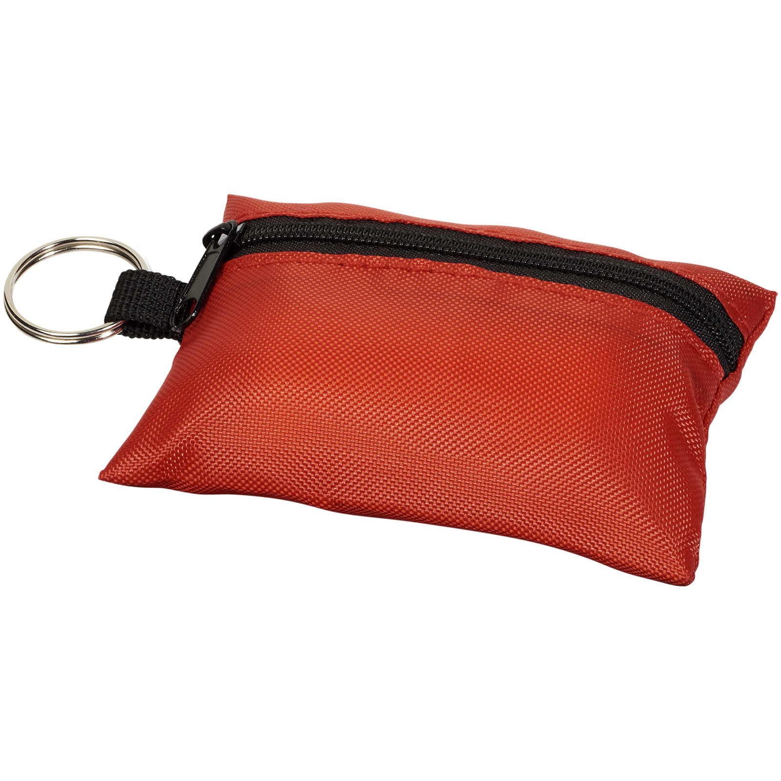 EHBO-set | Polyester | 16 stuks | Incl. sleutelring | rood