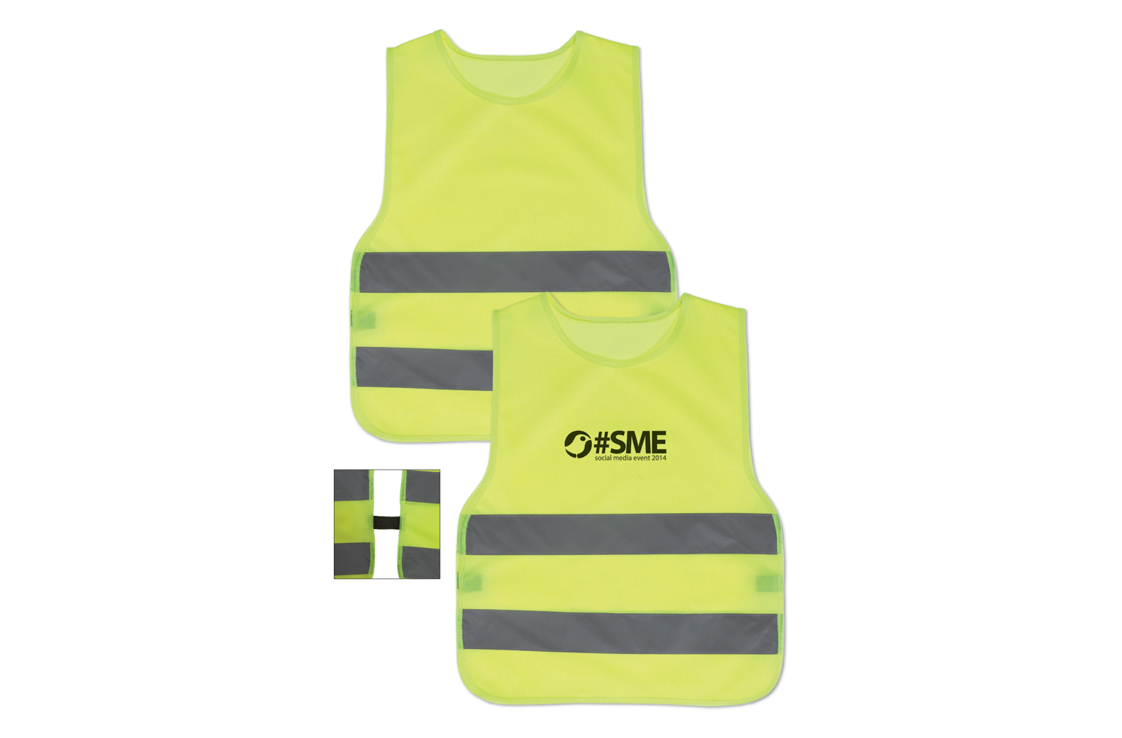 Gilet de sécurité enfant jaune