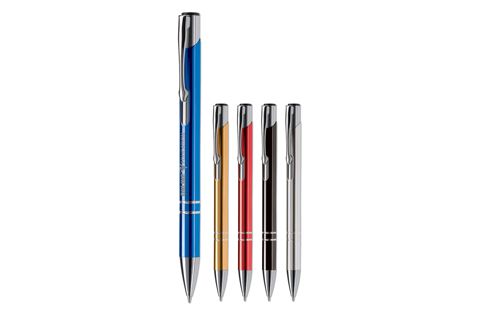 Mechanical pencil | Aluminium | Single name engraving possible | Black