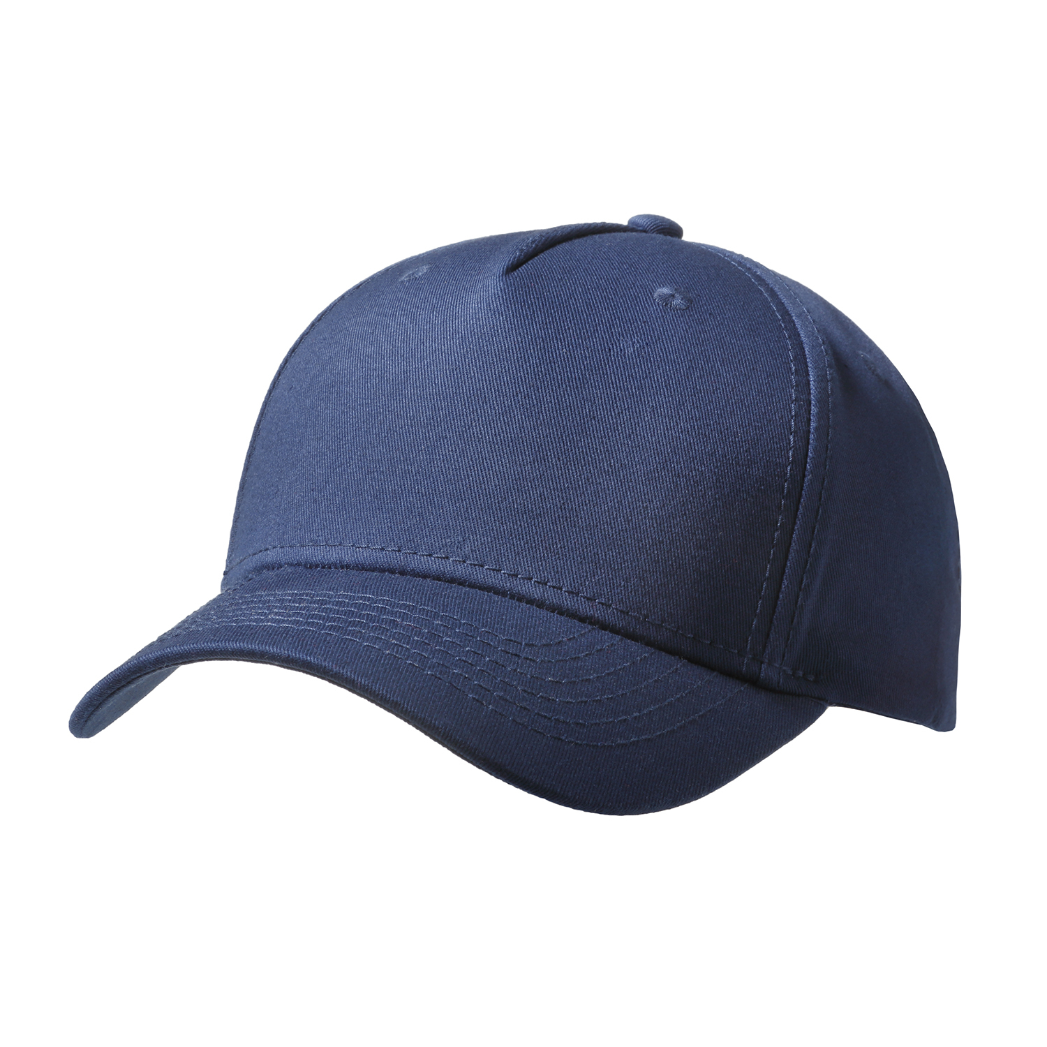 Trucker cap | Washed cotton soft mesh | 6 panel | Plastic buckle closure | blue