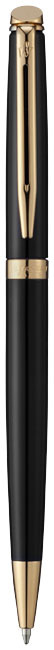 Waterman Hémisphère  pen | Lacquer | Simple design | solid black;gold
