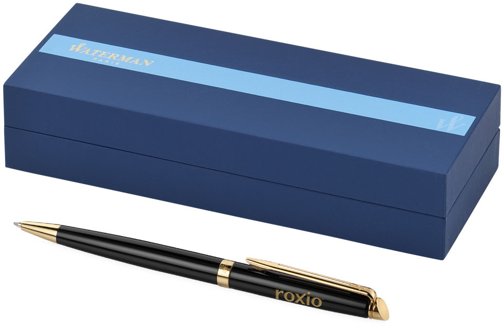 Waterman Hémisphère  pen | Lacquer | Simple design | solid black;gold