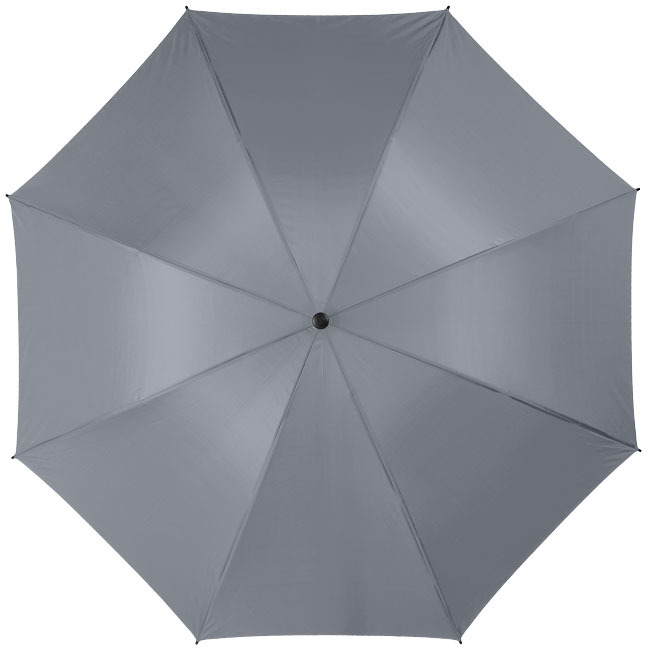 Grote paraplu | 130 cm | Waterafstotend polyester | Diverse kleuren | Goedkoop | grijs