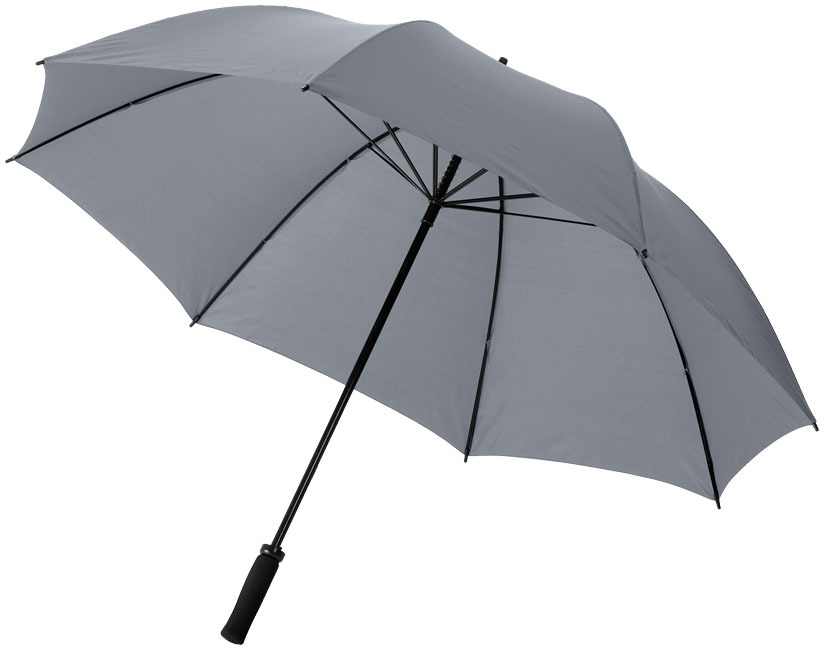 Grote paraplu | 130 cm | Waterafstotend polyester | Diverse kleuren | Goedkoop | grijs