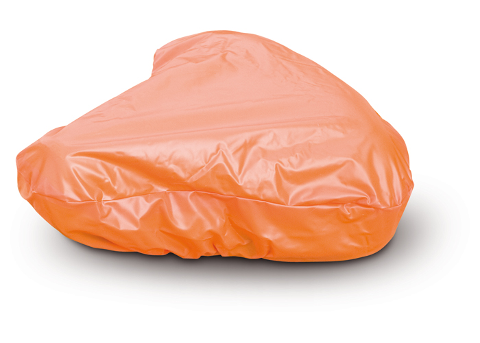 Sattelbezug orange