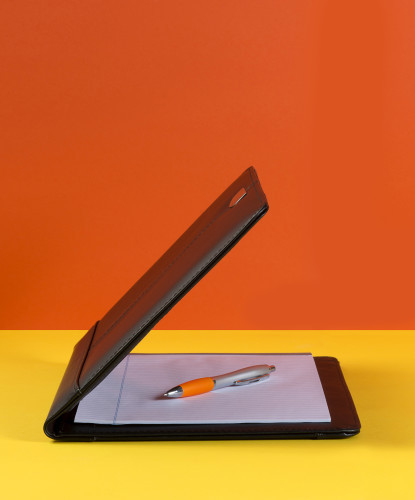 Ballpoint pen | ABS plastic | Coloured rubber grip | black
