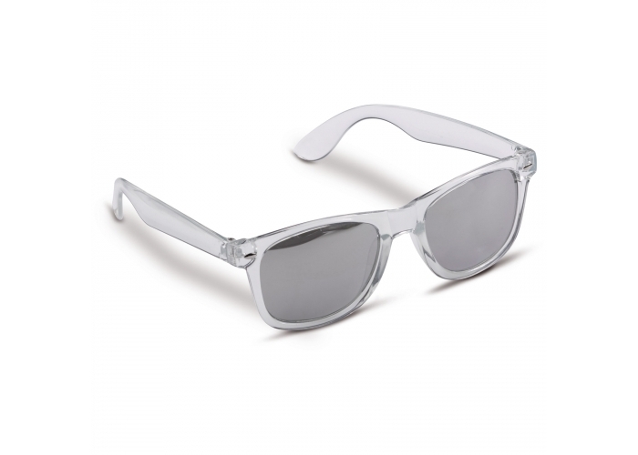 Bradley zonnebril | Polycarbonaat & AC | UV400 | Transparant | Transparant Zwart