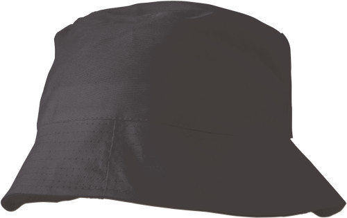Sonnenhut 'Safari' aus 100% Baumwolle Schwarz
