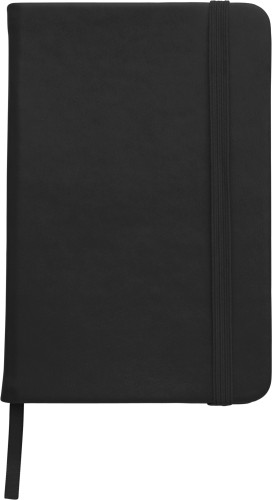 Cuaderno A5 | Cartón, PU y papel | 96 páginas rayadas | Barato | azul claro