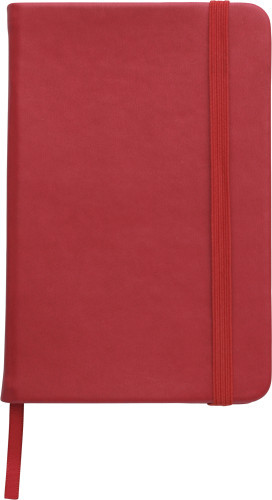 Cuaderno A5 | Cartón, PU y papel | 96 páginas rayadas | Barato | azul claro