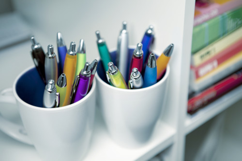 Balpen | ABS kunststof | Rubberen grip | zwart Balpen | ABS kunststof | Rubberen grip | zwart