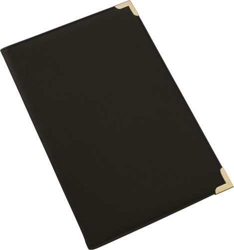 Conference folder | A4 | Incl. pen holder | black