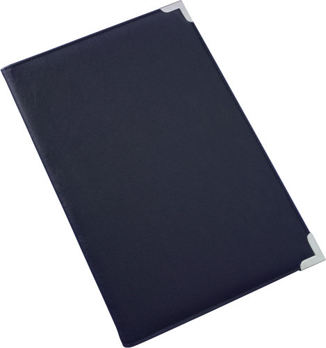 Conference folder | A4 | Incl. pen holder | black
