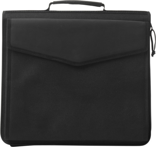 A4 Conference folder | Polyester | Incl. multiple pockets and pen loops | black A4 Conference folder | Polyester | Incl. multiple pockets and pen loops | black