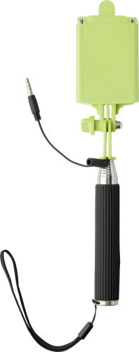 ABS telescopic selfie stick | Silicon | 61 cm | lime