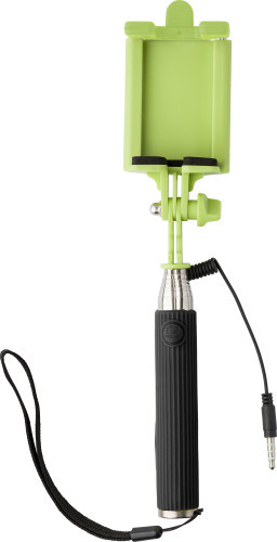 ABS telescopic selfie stick | Silicon | 61 cm | lime