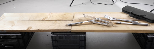 Set de barbecue 3 pièces | Acier inoxydable | Pochette en non-tissé | argenté Set de barbecue 3 pièces | Acier inoxydable | Pochette en non-tissé | argenté