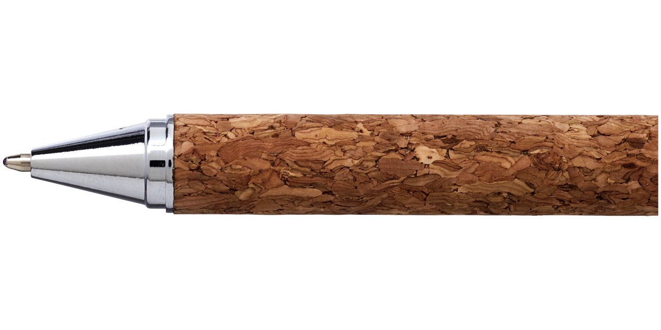 Stylo à bille | Liège | Mécanisme de rotation | naturel;argent Stylo à bille | Liège | Mécanisme de rotation | naturel;argent