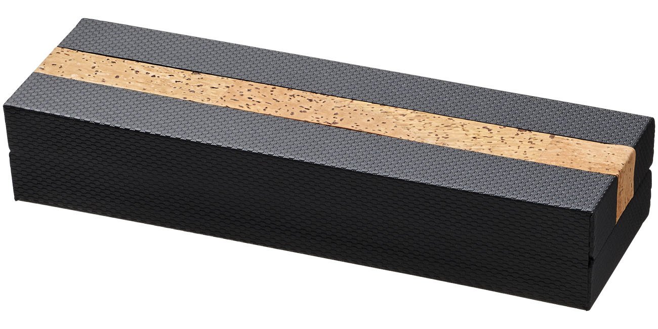 Stylo à bille | Liège | Mécanisme de rotation | naturel;argent Stylo à bille | Liège | Mécanisme de rotation | naturel;argent