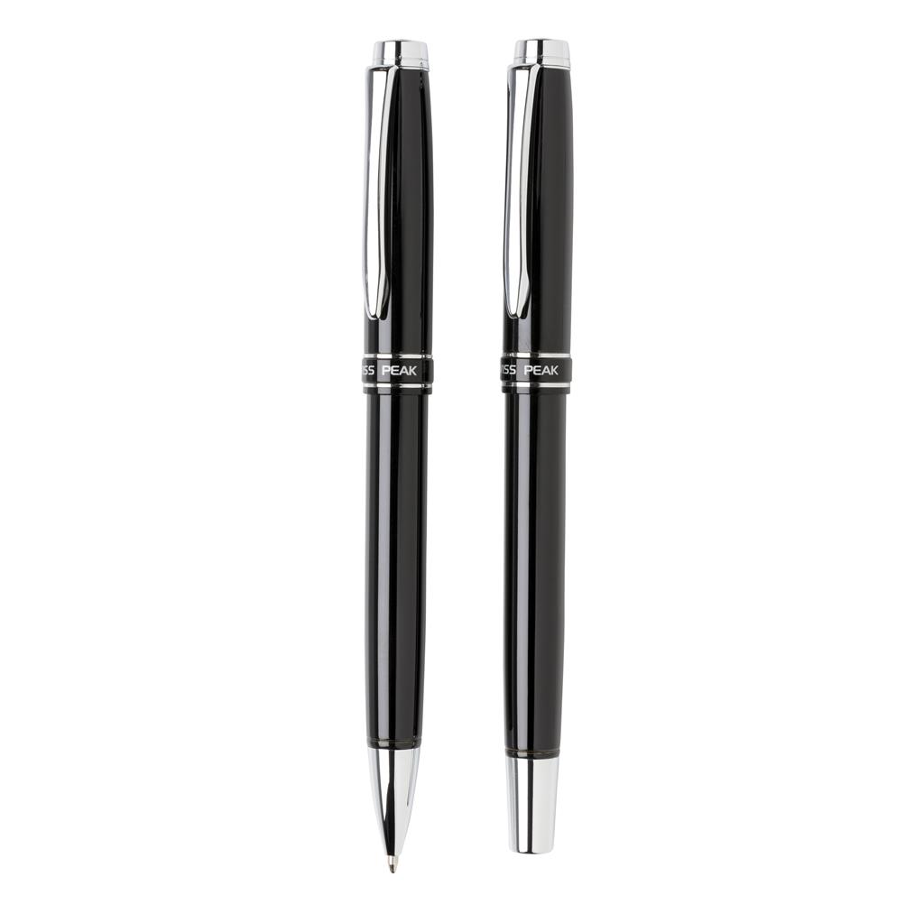 Heritage pennen set | Swiss Peak | Blauwschrijvend | Zwart (Black;428)