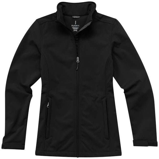 Softshell jacket | Polyester 270 g/mΒ² | For women | Many colours | solid black Softshell jacket | Polyester 270 g/mΒ² | For women | Many colours | solid black