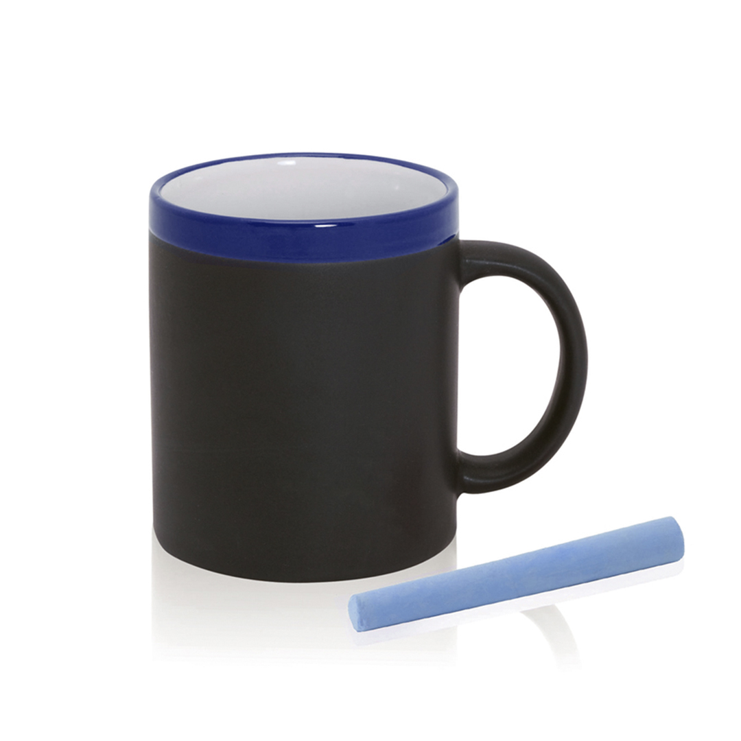 Tasse | Keramik | 350ml | Inklusive Kreide | Blue