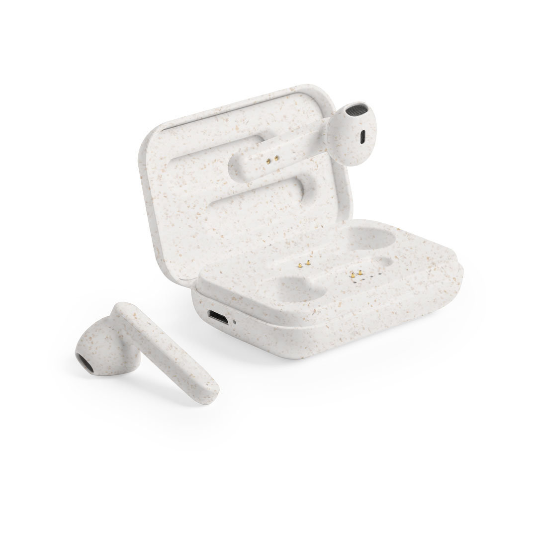 Kopfhörer | Mit umweltfreundlicher Box | Weizenstroh | Bluetooth 5.0 | Natürlich | Natural Kopfhörer | Mit umweltfreundlicher Box | Weizenstroh | Bluetooth 5.0 | Natürlich | Natural