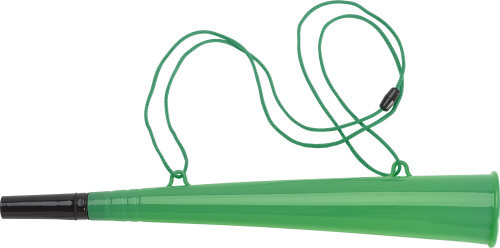 Tröte | PP | Mit Schnur | Festlich | Grün