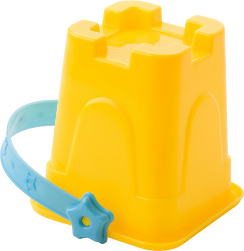 Mini strandemmer | Plastic | Bevat mini gereedschap | In verschillende kleuren | custom;multicolor