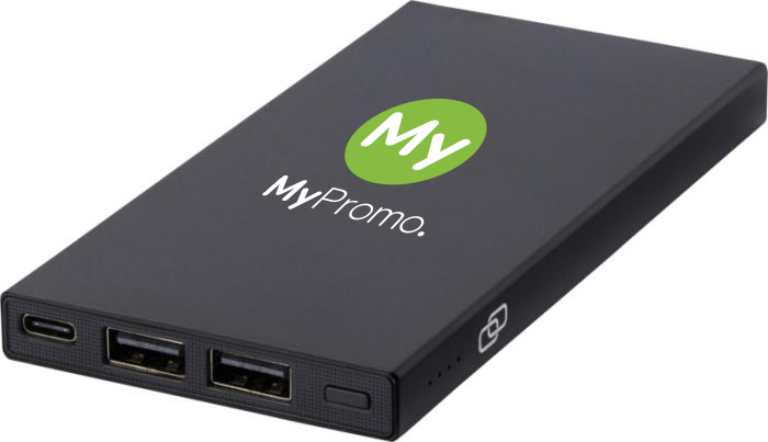 Batterie externe | Cluminium recyclé | 5000 mCh | sorties USB-C