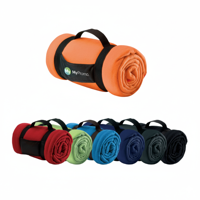 Couverture | Polaire | Sangle pour faciliter le transport