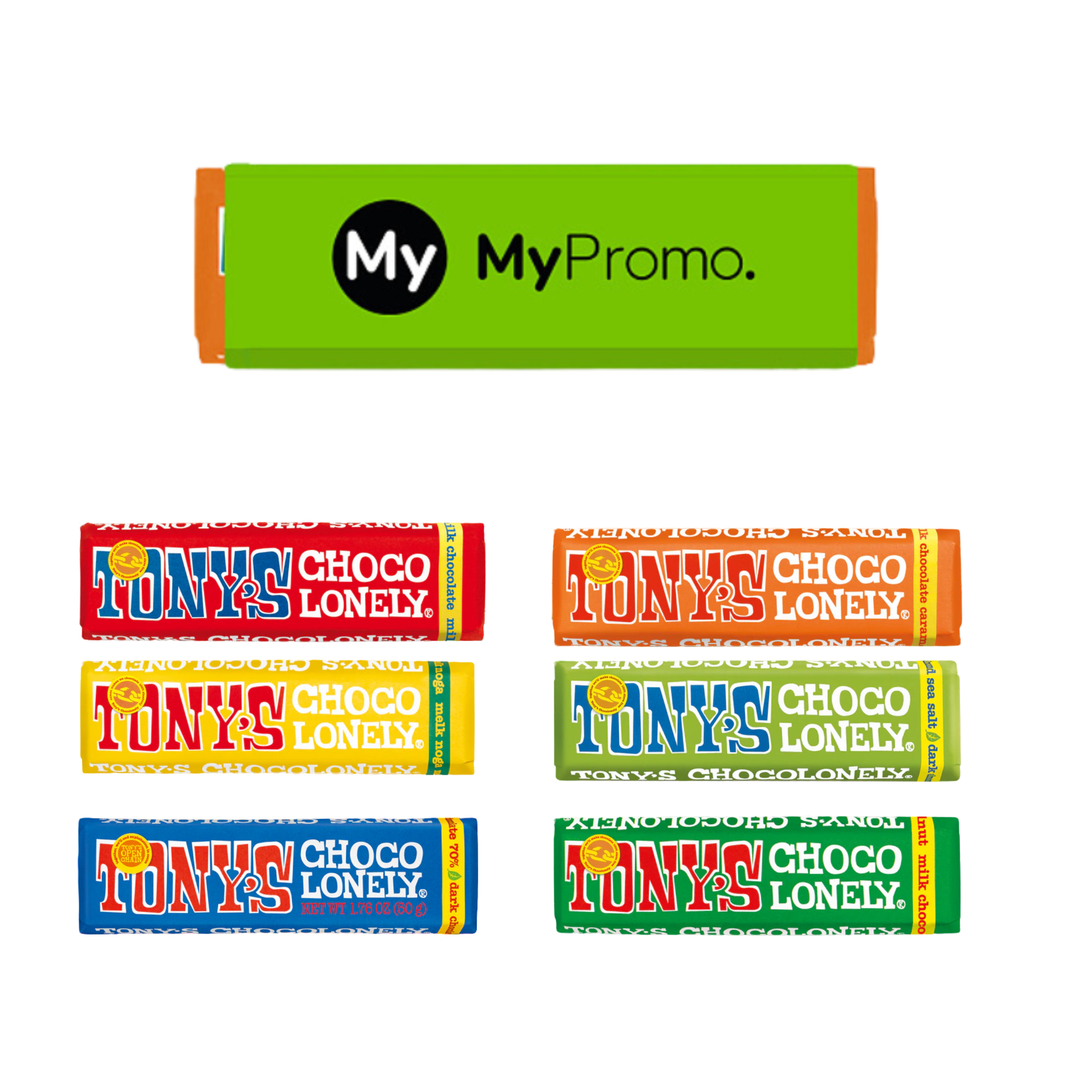 Kleine Tony's Chocolonely Tafel | 50g | 6 Geschmacksrichtungen verfügbar