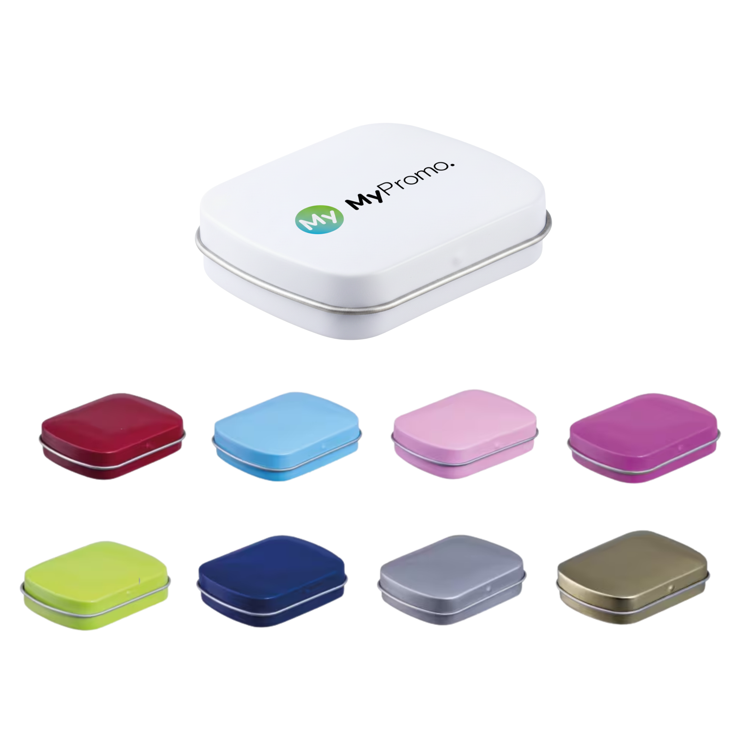 Mini-Bonbondose Pfefferminz | Metall | 23 g | Hergestellt in den Niederlanden