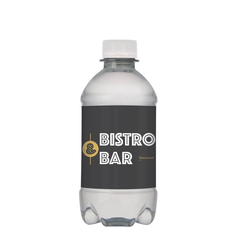 Kleine waterfles | rPET | 330 ml | Bruisend water Kleine waterfles | rPET | 330 ml | Bruisend water